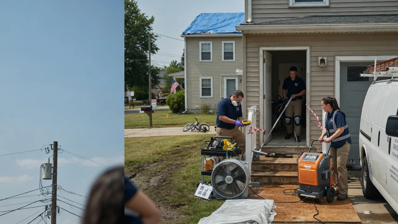 Water Damage Repair in Vader, WA near me
